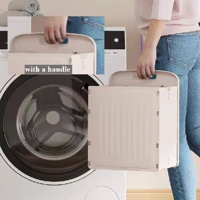 Popular recommendation: Wall-mounted dirty clothes basket for home bathroom, foldable clothes storage basket, large capacity dirty clothes basket, light blue large size (item number 2502)