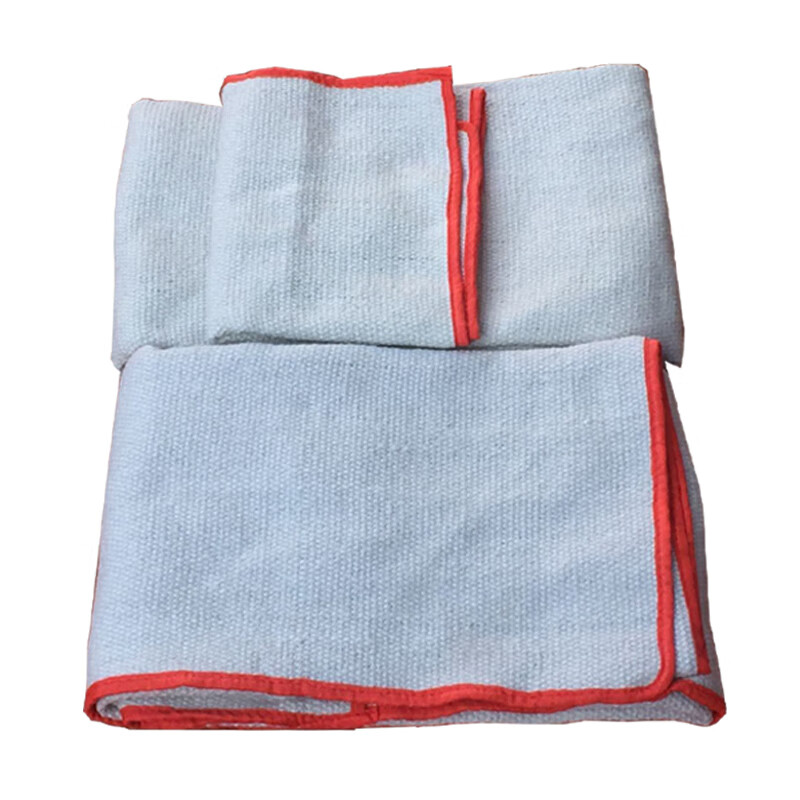 Fire blanket ceramic fiber fire blanket 2mm 3mm 5mm high temperature resistant ceramic fiber fire blanket welding blanket 3mm_1 1 meter