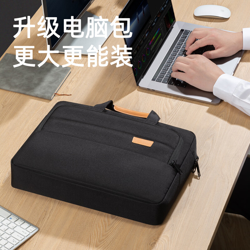 WOMT gaming laptop bag 15.6/16-inch large capacity portable shoulder bag suitable for Lenovo HP ASUS notebooks