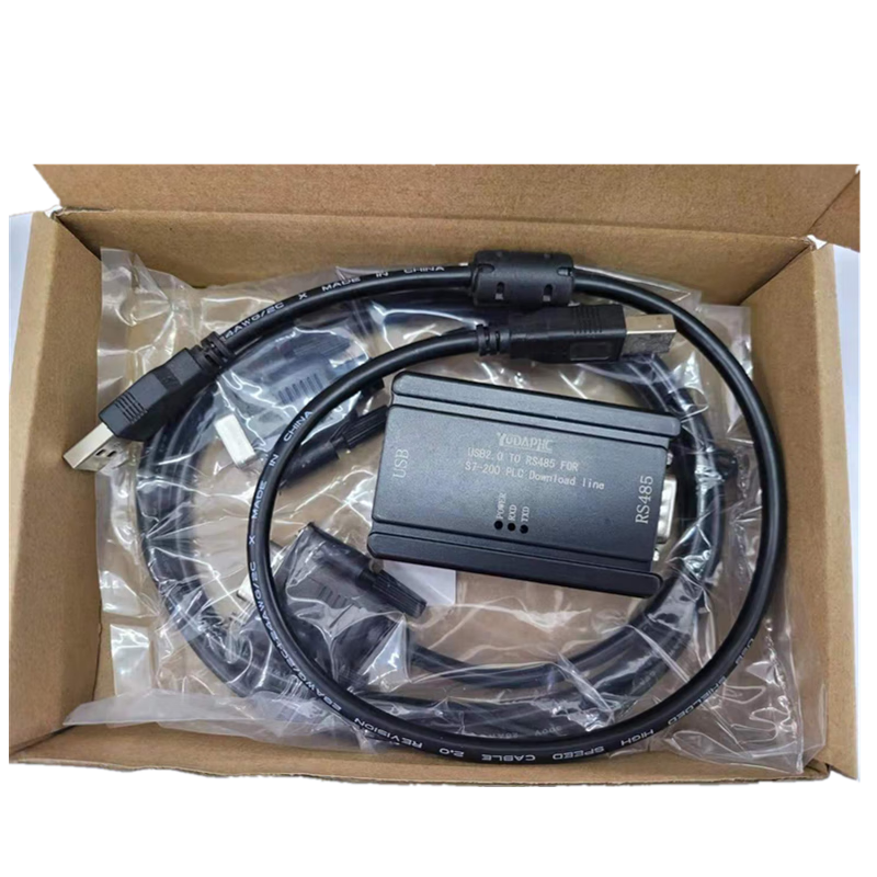 Siemens S7-200 SMART PLC programming cable communication cable download cable USB-PPI 3DB30 PPI model S7200 SMART universal no driver required 2m