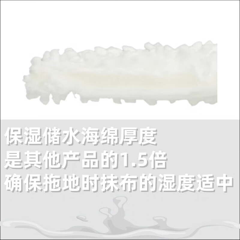 Suitable for Roborock sweeping robot mop and rag, washable consumable accessories suitable for G20S Ultra/G30 Space/G30 U/P20 Ultra/P20 Plus, clean without leaving traces, 2 pairs