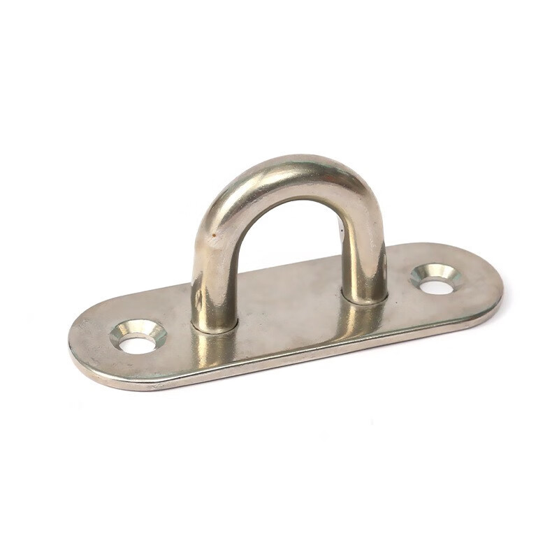 Fangteng wooden door buckle latch door nose door lock buckle door bolt distribution box door buckle 304 stainless steel lock door buckle oval buckle M5
