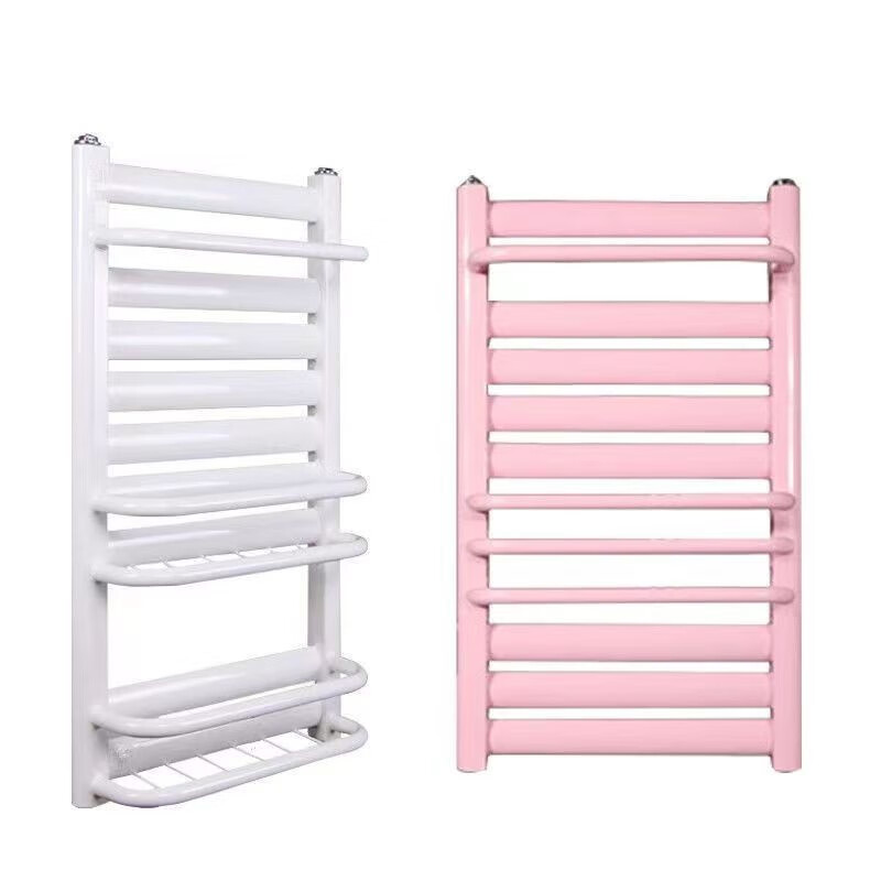 Steel thickened heating backpack bathroom towel rack toilet plumbing household radiator bathroom radiator steel 60 cm high 7+4 towel bar 0mm*0 column