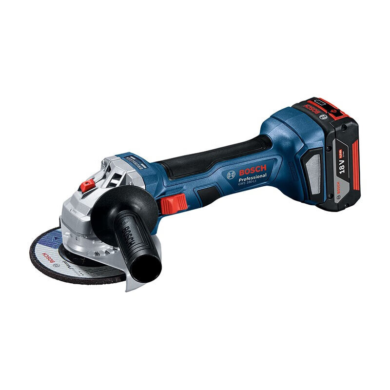Bosch (BOSCH) brushless rechargeable angle grinder lithium electric cutting machine grinder hand grinder GWS18V-8 5.0 single electric