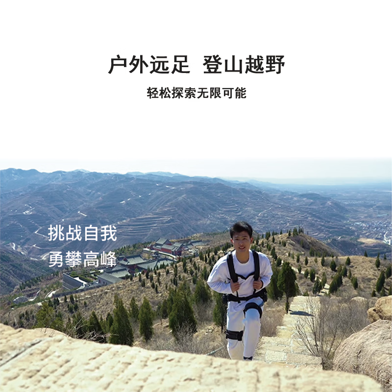 Live broadcast Kenqi walking assistance exoskeleton walking assist robot leg training knee joint booster for the elderly black and gray S size 150-165cm (ready in stock)