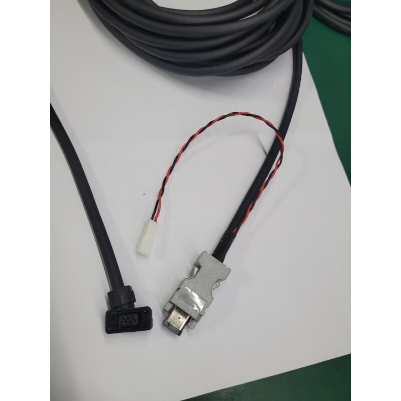 Inovance SV660SV630MS1 motor coding cable S6-L-P114-3.0 power cable M107-3.0-T with battery cable coding power brake cable 15m
