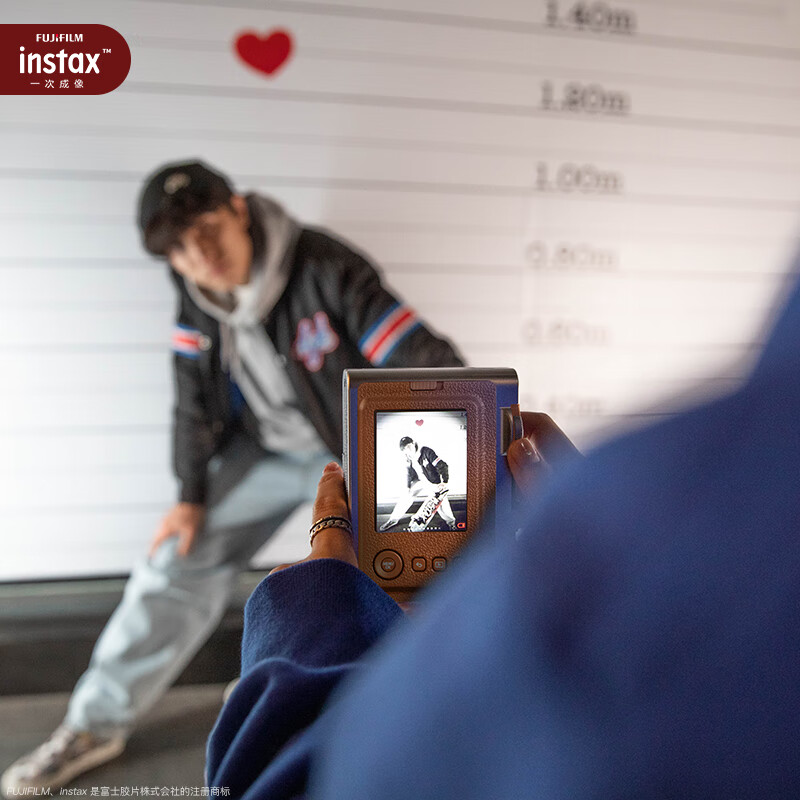 INSTAX Fuji instax instant camera mini Evo stand-alone standard brown