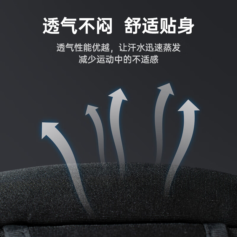 Iska running mobile phone arm bag sports mobile phone armband wrist bag outdoor sports cycling mobile phone protective cover suitable for Apple Xiaomi Huawei Samsung arm wrist bag JK864 black