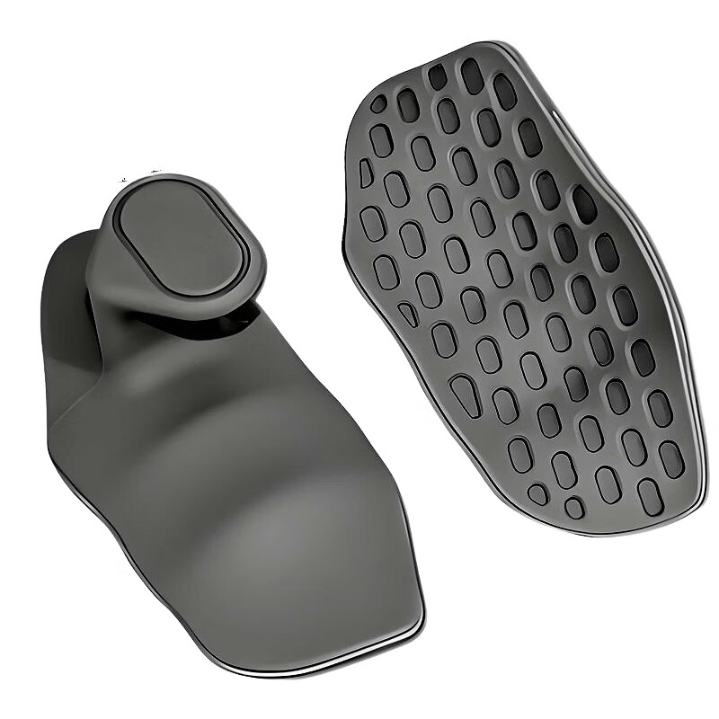 Yuhao silicone palm pads, fitness non-slip gloves, hand guards, horizontal bar pull-up equipment, training gym weightlifting grips, anti-cocooning, ergonomic silicone palm pads - black pair