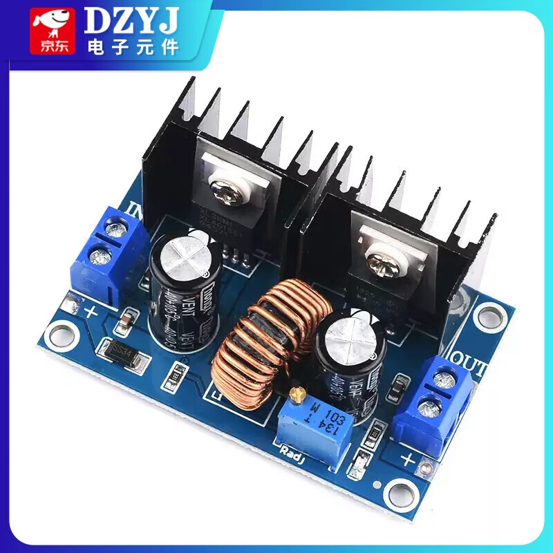 XL4016E1 step-down module with digital display 8A with voltage regulator and step-down module DC-DC high-power DC voltage regulator board XL4016 digital DC voltage regulator and step-down module M403