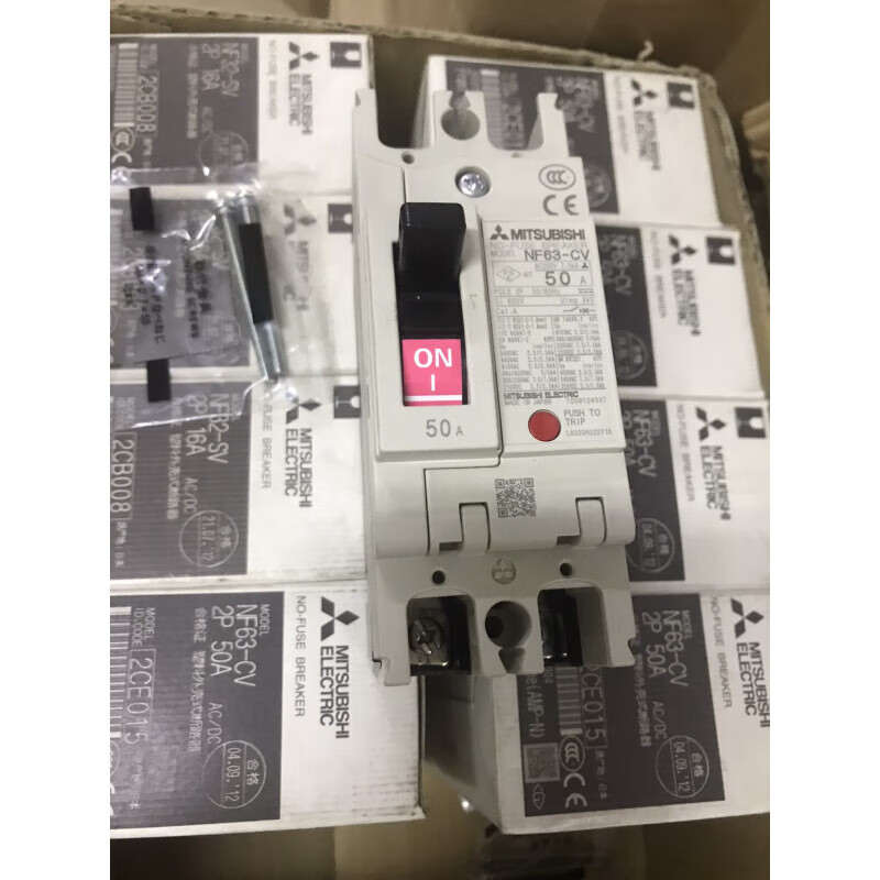 Mitsubishi MCCB plastic case circuit breaker NF63-CW CV 2p 3p 60504032A 40A 3P