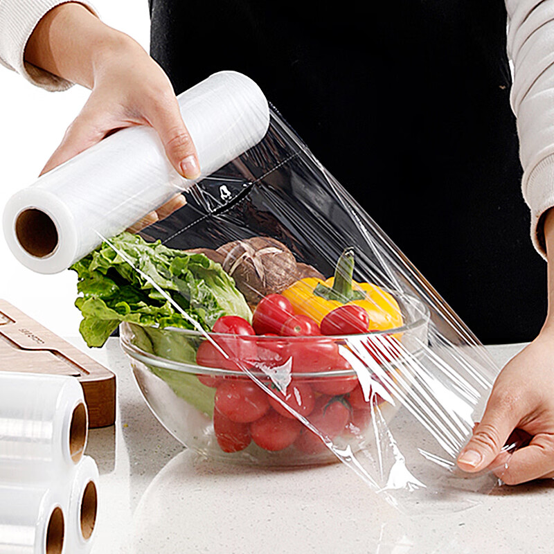 Sodolike Shangdao food grade household 30cm*180m knife-free cling film easy to tear off refrigerator microwave suitable
