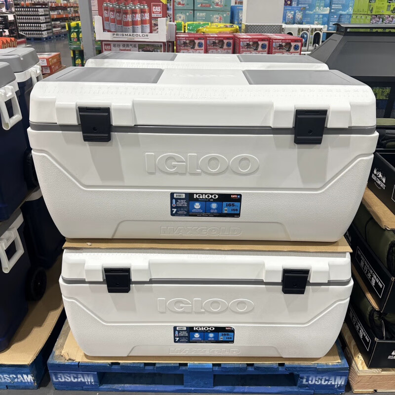 IGLOO domestic spot IGLOO Yikule American insulated box refrigerated box outdoor car-mounted sea fishing box new 85L 85 liters spot 25 new products