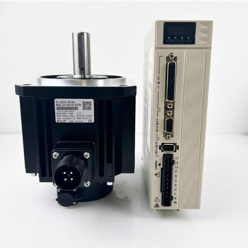 Yue Changsheng 60/80/110/130 AC servo motor set 400W750W bus ECAT/communication 485 drive 130 servo 1.8KW11.5Nm1500 turn set bus Ethercat single turn horizontal use