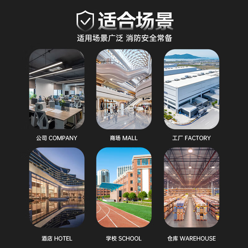 2025 new national standard 4KG portable shop household factory 5kg garage fire fighting equipment 1KG firefighting equipment (3C certification) GB4351-2023