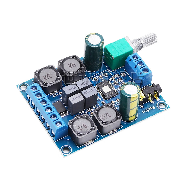 High power digital power amplifier board TPA3116D2 audio amplifier module dual channel 2*50W 5V/12V/24V