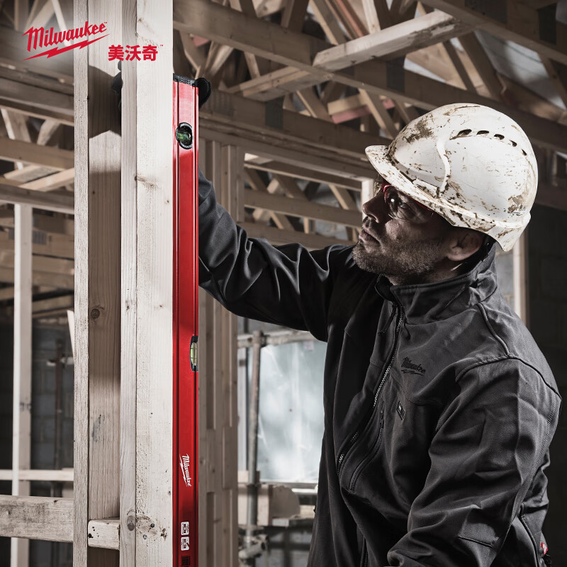 Miwachi Miwachi imported level ruler high-precision aluminum alloy measuring ruler 4932459090 (40cm)