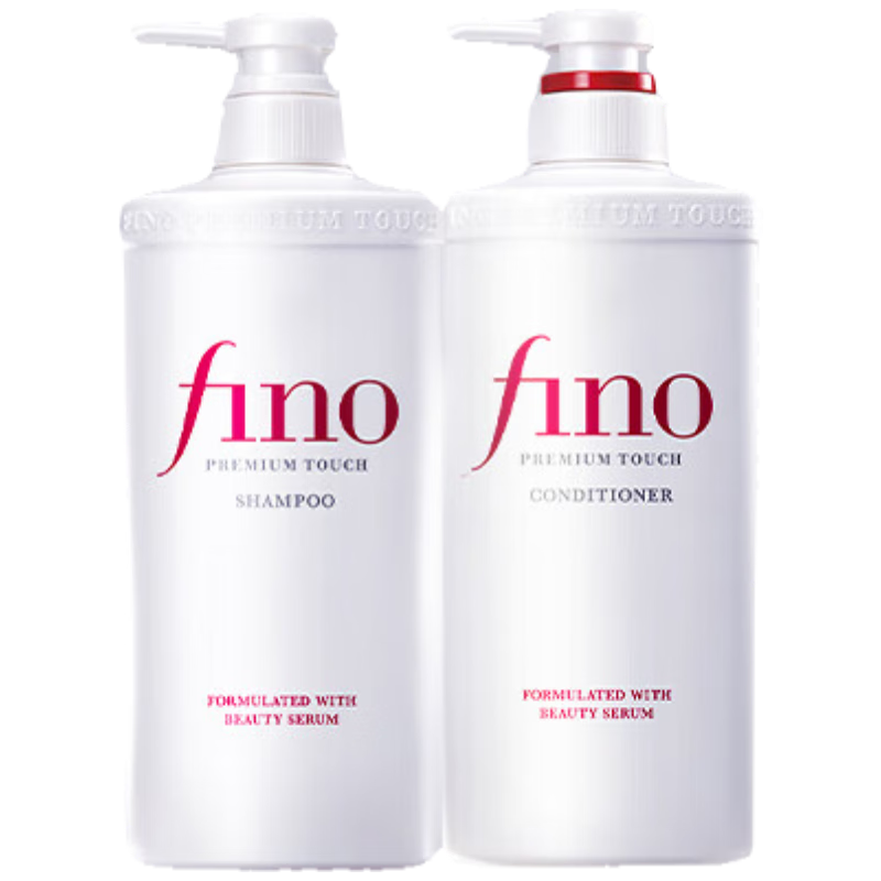 FINO translucent beauty serum shampoo 550ml + conditioner 550ml