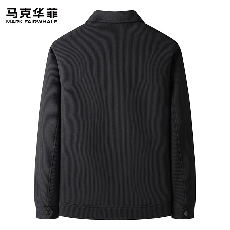 Mark Huafei Jacket Men's Work Jacket Men's Autumn and Winter 2025 New Hot Spring Autumn Men's Top XL Black