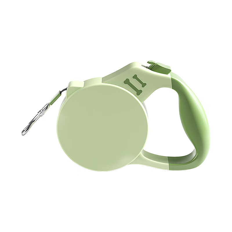 OIMG handheld pet automatic retractable leash for small and medium-sized dogs and cats for walking and cat leash when going out explosion-proof 3/5M dog leash green 5 meters