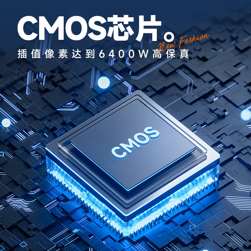 SONGDIAN student digital camera front and rear dual camera 6400W pixel vlog campus travel replacement CCD official standard + wide-angle lens 64G memory white