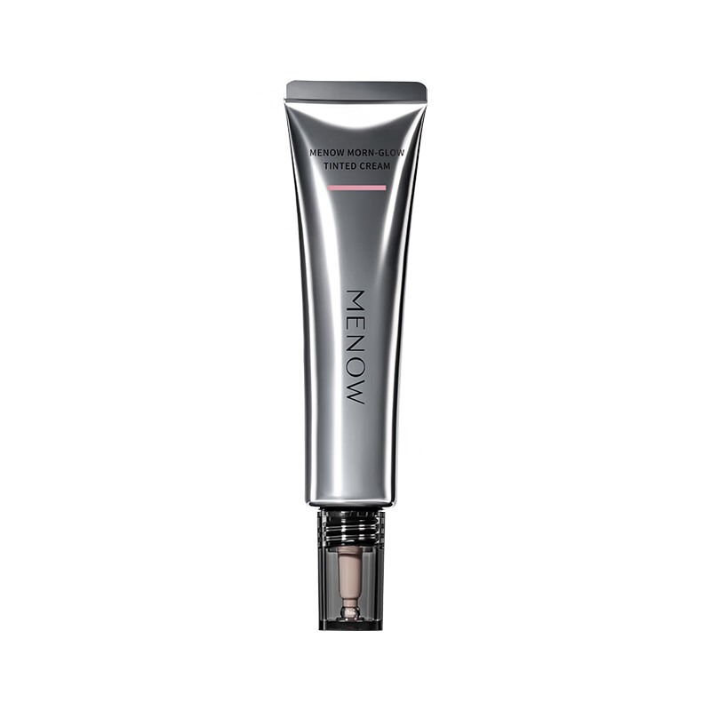 Meno Zaoba Colored Cream No-Removal Makeup Nourishing Isolation Cream Pseudo-No-Makeup Foundation Qinguang Purple 40g