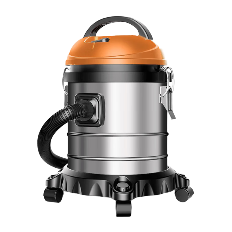 Royalstar Industrial Vacuum Cleaner Household High Suction Stainless Steel Barrel Dry and Wet Blowing Three-use 2600W High Power Carpet Hotel Powerful Water Suction Vacuum Cleaner 22L