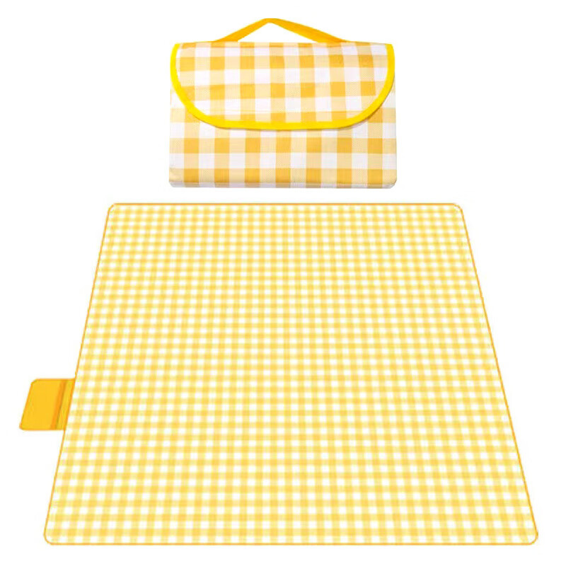 Wuweijiao Spring Outing Picnic Mat Outdoor Moisture-proof Mat Thickened Foldable Picnic Tent Ground Mat Camping Grass Beach Mat