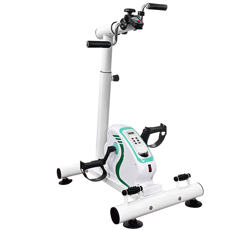 Shushikang auxiliary rehabilitation bicycle electric exercise bike home training equipment for the elderly hemiplegia upper and lower limbs hand and leg stroke gift for the elderly lower limb electric + foot massage + gloves + anti-slip mat