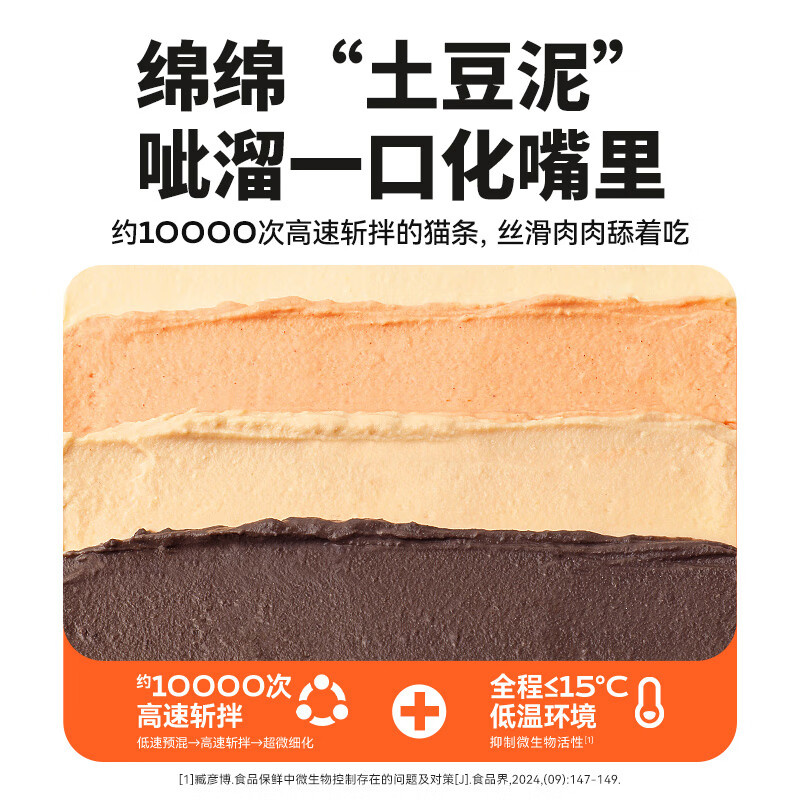 Leading staple food cat strip bucket 14g*180 (2 buckets) adult and kitten canned cat food, wet food snacks, nutritional hydration