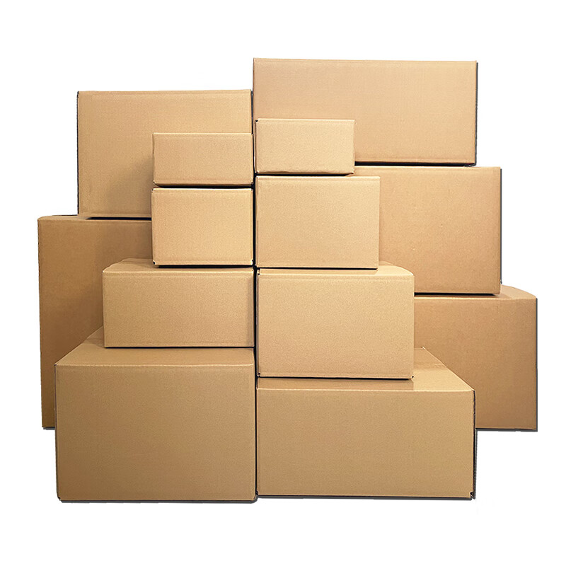 Express carton s1234f56 square packing box wholesale postal square cardboard packaging box customization F2S (20*20*15cm) (C tile 30 pieces_BE tile thin 5-layer extra hard BE tile