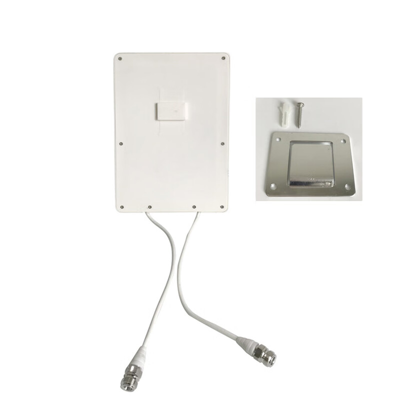 700-2700MHz dual polarization wall-mounted antenna LTE indoor directional flat antenna 4GMIMO plate antenna N male 20CM