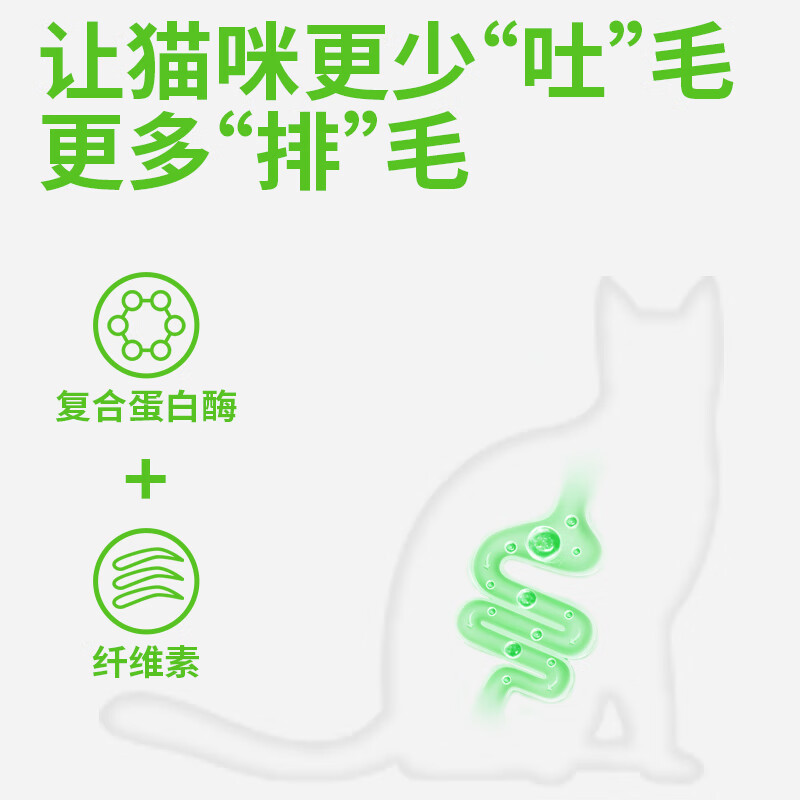 Pet Extraordinary Cat Grass Freeze-Dried Cat Grass Granules 500g Cat Snacks Freeze-Dried Chicken Granules Raw Bone Meat Hair Ball Nemesis Lazy Cat Grass