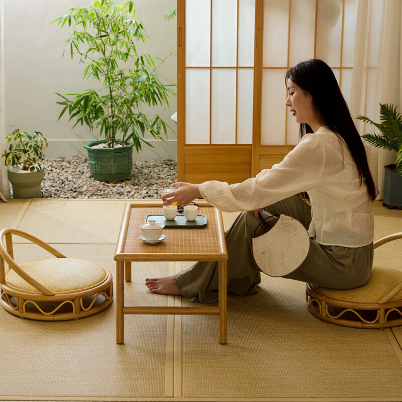 Visibility Japanese Japanese paper mat tatami heating mat Japanese floor mat waterproof and anti-fouling mattress kang mat winter custom size custom mugwort core + log core