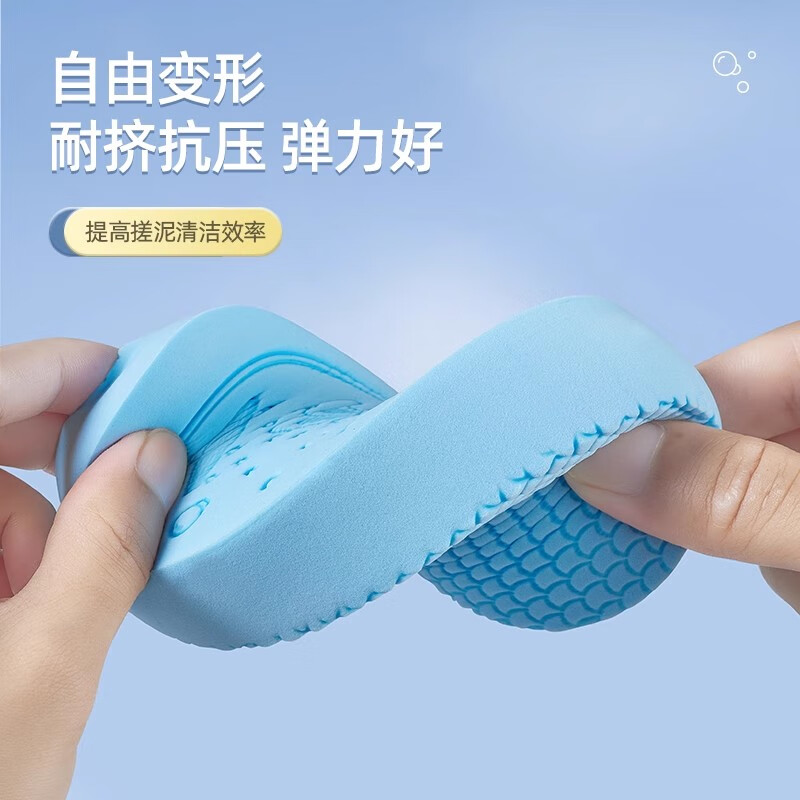 Youqin 2-pack children's bath towels for baby bathing, special household bath sponges for rubbing dust on the back without hurting the skin