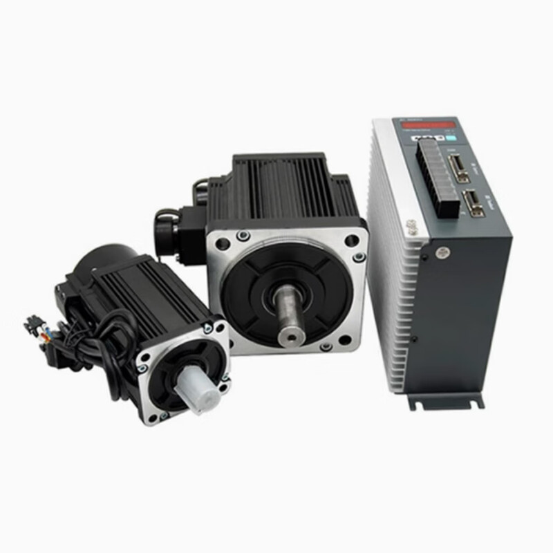 Yue Changsheng Times Chaoqun 60/80/110/130 flange servo motor set driver 400W750W1500 80 flange 730W2000 turn 3.5NM vertical brake 5V