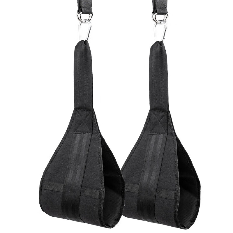 Shantou Lincun abdominal muscle belt cantilever belt abdominal fitness device auxiliary hanging bar hanging bar abdominal sling hanging leg lift fitness equipment home abdominal training belt 1 pair