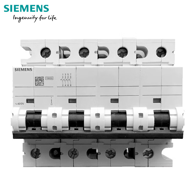Heavy-duty high-current small circuit breaker 5SP4 3P 4P 80A100A125A air switch 10kA 100A 4PC type