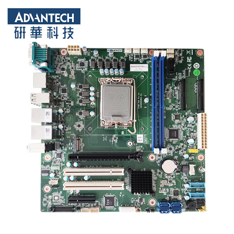 ADVANTECH MircoATX industrial motherboard supports 12/13/14 generation PCIe*2+PCI*2 high-performance industrial computer motherboard AIMB-508HF-EAA1
