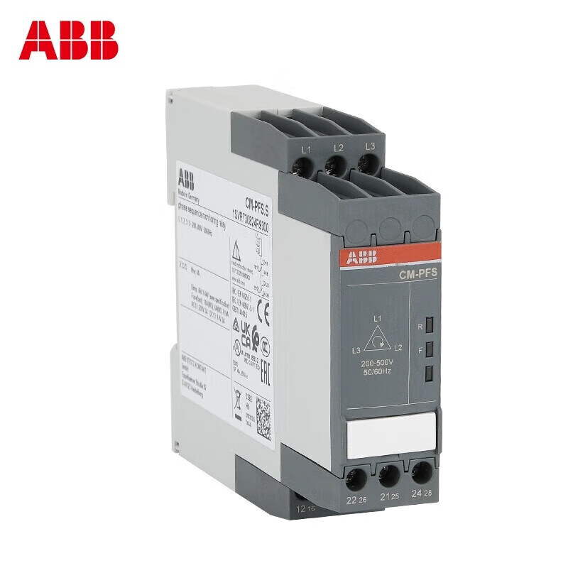 ABB phase sequence protector CM-PFS.S three-phase monitor series CM-PEFCM-MPS.41S CM-IWS.1S