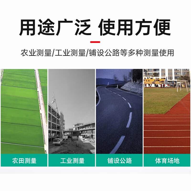 Haitai Hi-Tech Distance Measuring Wheel Measuring Wheel Distance Measurement Caliper Outdoor Measurement Roller Push Ruler Large Wheel Mechanical Model + Storage Bag