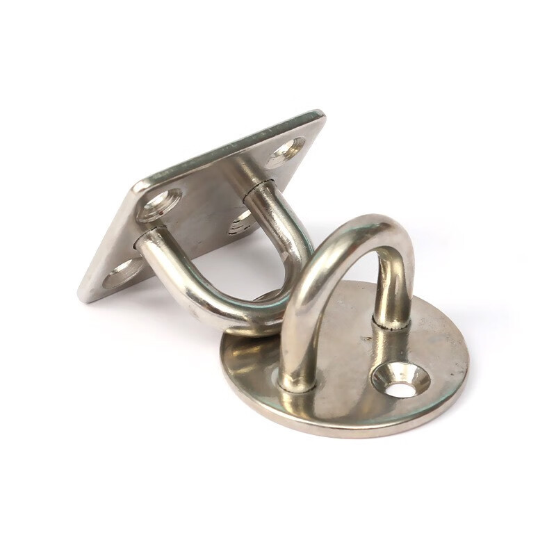 Fangteng wooden door buckle latch door nose door lock buckle door bolt distribution box door buckle 304 stainless steel lock door buckle oval buckle M5