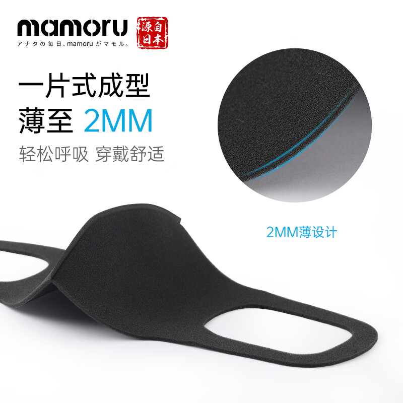 Aoi Japanese mask 3D three-dimensional dust-proof male star same style female high-looking sponge black breathable sun protection