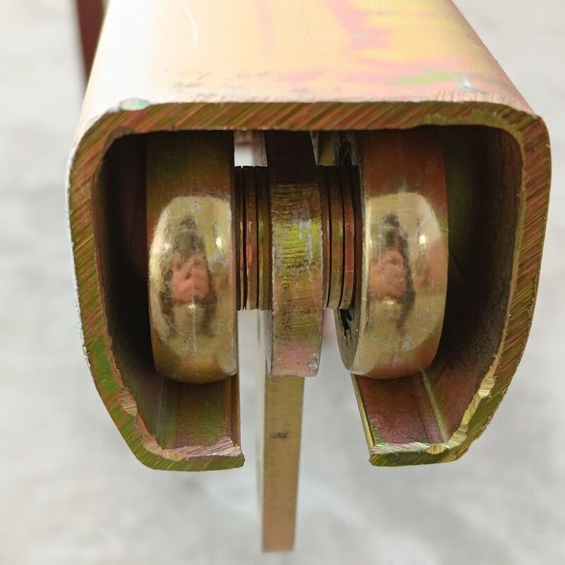 W65 W80 heavy-duty traveling crane lifting wheel sliding door hanging rail hanging wheel industrial door bearing pulley slide rail 5 mm W65 plate pulley