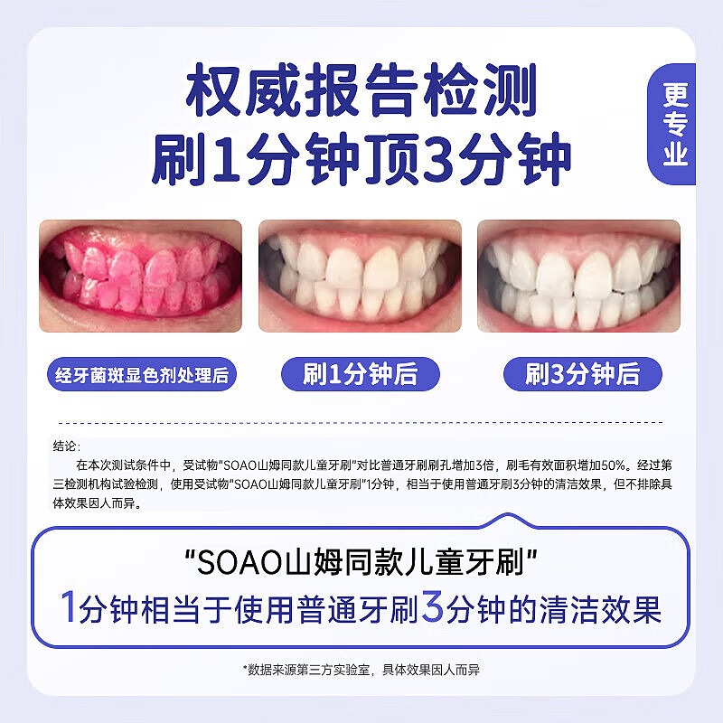 SOAO super soft hair baby 0-1-2-3-6-12-15 years old deciduous toothbrush with medium hard bristles for teenagers, infants and children during teething period