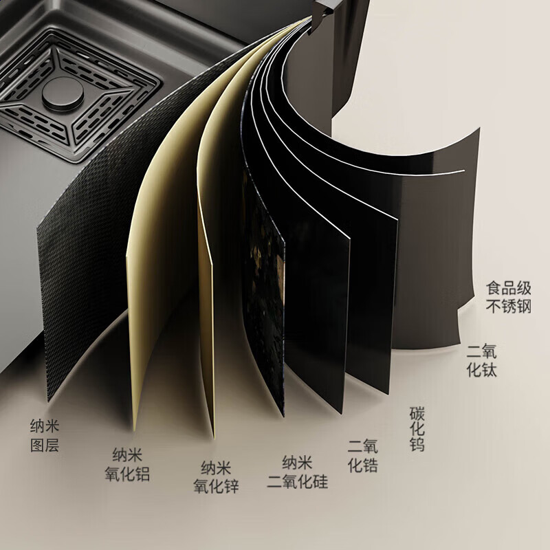 Jiumuwang kitchen sink large single-slot dishwashing basin integrated basin 304 stainless steel nano multi-functional dishwashing sink 75X45 gun gray pull-out faucet