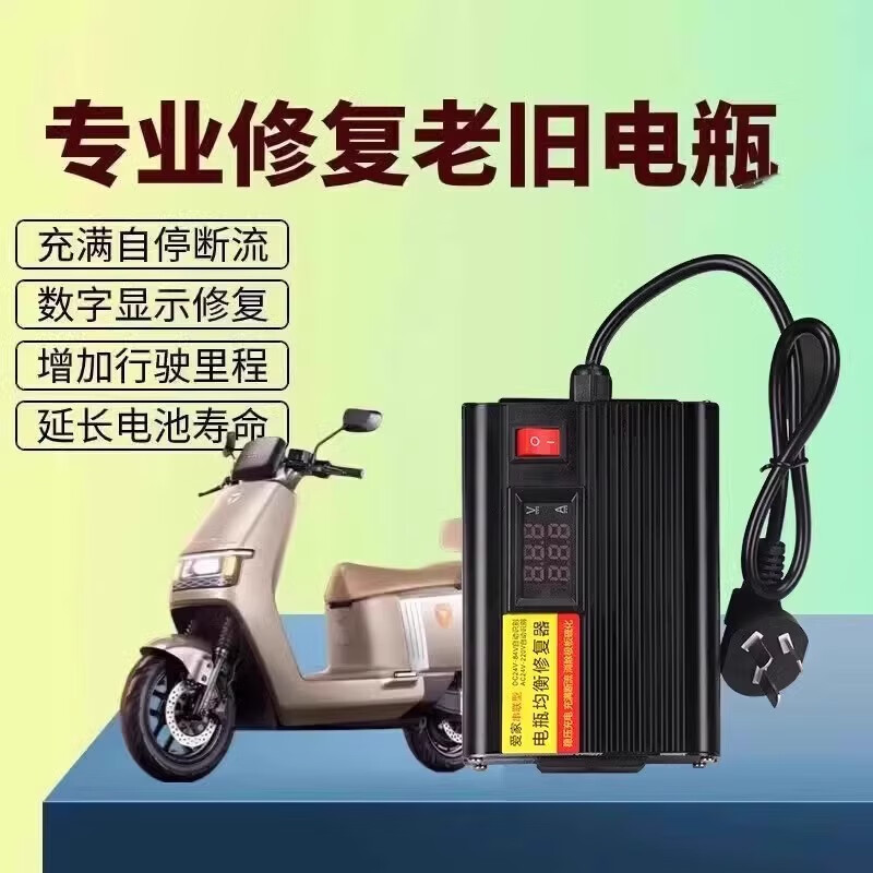 Electric Vehicle Battery Restorer Activation Extends Battery Life Pulse Charger Electric Restorer Universal Type 2025 New Latest CT Chip