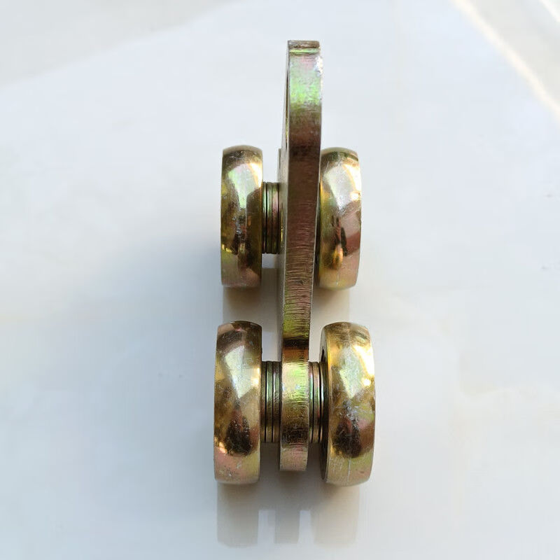 W65 W80 heavy-duty traveling crane lifting wheel sliding door hanging rail hanging wheel industrial door bearing pulley slide rail 5 mm W65 plate pulley