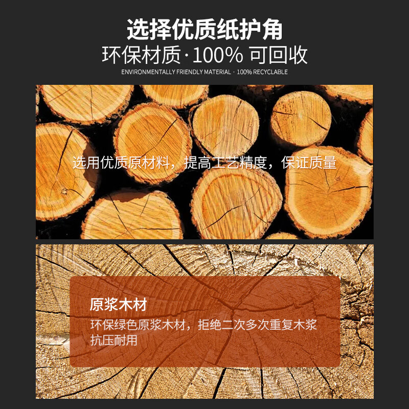 Thickened honeycomb cardboard honeycomb cardboard anti-collision transportation load-bearing packaging corrugated carton 1200*1200*20mm (5 sheets