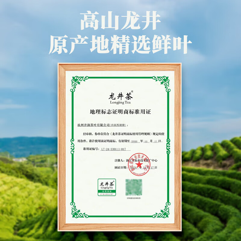The first Jiangnan Green Tea Longjing Special Grade 200g New Tea Mingqian Tea Gift Box Canned Spring Tea Buds High-end Gifts